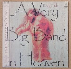 [帯付/美品]LP◆REAL FISH_A Very Big Band in Heaven◆リアル・フィッシュ