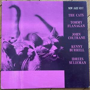 【US初期盤】MONO RVG刻印 激レア 爆音 John Coltrane, Tommy Flanagan, Kenny Burrell - The Cats NEW JAZZ STATUS　カゼ引き無し