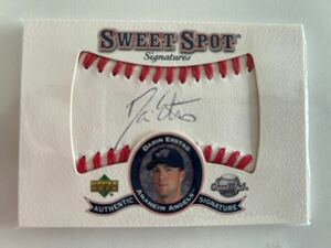 01 UD SWEET SPOT / Darin Erstad AUTO