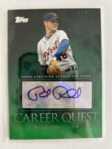 Topps / Rick Porcello Auto 