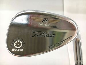 ウェッジ☆タイトリスト☆VOKEY SM4 ツアークローム☆50度☆ダイナミックゴールド☆Flex:S200☆35.5in☆D-2☆464g☆右☆即決価格