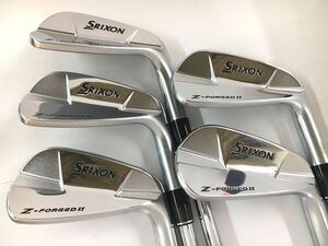 アイアンセット☆ダンロップ☆SRIXON Z-FORGED Ⅱ☆DG HT☆5本(6-9,P)☆Flex:S200☆6I【37.25in/D-3/434g】メンズ右☆即決価格