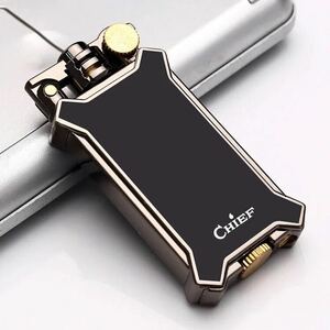  new goods unused Chief chief oil lighter oil attaching gift box attaching black gray 