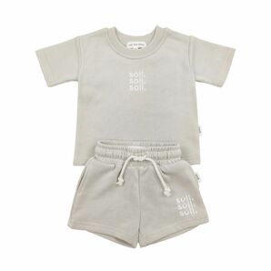 soll. the label　Kids French Terry Set 2y
