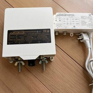 日本アンテナ 屋外用電源着脱型ブースター NSB42DSUE NSB5PSE 4K8K