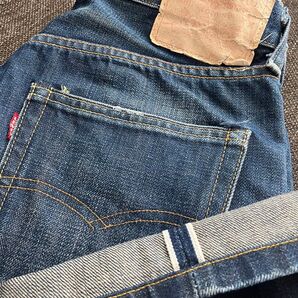 【濃紺/02年製】リーバイス LVC 66501 赤耳 BIG E W30