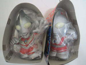 YY240516 ウルトラマン ソフビ貯金箱Ⅲ とるとる愛テム バンプレスト 2個セット