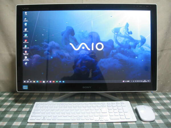 （タッチパネル対応大型ワイド液晶) ＃＃ SONY VAIO SVL24128CJ Windows 10 Home ＃＃（スグ付くTV＆地デジ対応) 