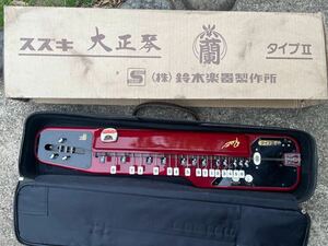  Taisho koto Suzuki electric ( electro ) Taisho koto orchid * type Ⅱ case attaching 