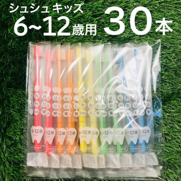 こども用 歯ブラシ ３０本 セット ふつう シュシュ キッズ 歯科専用