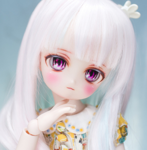 DDH-27（セミホワイト）カスタムヘッド＋おまけレジンアイ２種