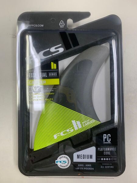 FCS2 Carver PC TRI FINS Try Set 3枚セットエフシーエス カーバー ピーシー トライ 3フィンM
