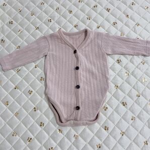 cieldemaman 韓国子供服 ロンパース 前開き 子供 キッズ ボディスーツ 長袖 CIEL de MAMAN