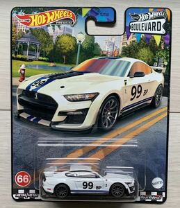 箱発送　★　ホットウィール　ブールバード　66　★　'20 フォード シェルビー GT500　★　1/64 ミニカー　Hot Wheels　FORD SHELBY GT500