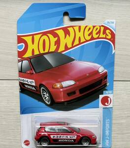 箱発送　★　ホットウィール　ベーシック　'92 ホンダ シビック EG　★　1/64 ミニカー　★　Hot Wheels　★　HONDA CIVIC　★　新品