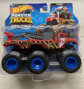 ホットウィール モンスタートラック トランスポーター　★ ナイン・オー・ナイン ★ ミニカー Hot Wheels　MONSTER TRUCKS BIG RIGS THE909