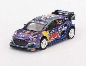 1/64　MINI-GT　★　フォード プーマ Rally1 #19 モンテカルロラリー 2022 優勝車 ( 左ハンドル )　★ MINI GT M-Sport Ford WRT MGT00533