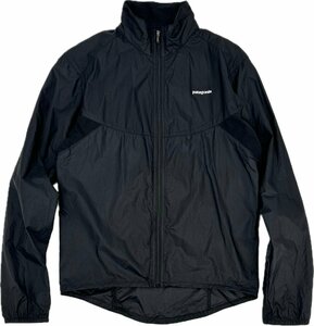 patagonia パタゴニア 「ナイン トレイルズ ジャケット」 ナイロン ウィンド シェル ストレッチ 薄手 透湿 #24953 MEN'S/XS Ladys/M相当 黒