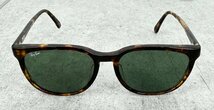 B&L Ray-ban ボシュロム レイバン 「HAMILTON/ハミルトン」 べっ甲柄 ボストン サングラス 54□18 GB-2 茶 80s 90s ヴィンテージ ケース付_画像2