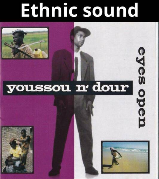 ユッスーンドゥール Youssou N'Dour Eyes Open ★廃盤★初期規格CD★プロモサンプラー