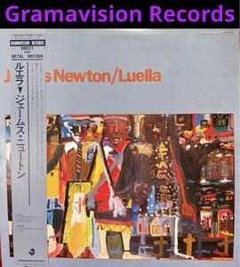 ジェームス・ニュートンJames Newton Luella★プロモサンプラーvinylピカピカ盤面 フルート奏者