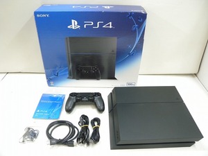 C5809★PS4本体 CUH-1200A 500GB ブラック ※動作確認/初期化済/本体更新 中古現状渡し