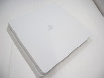 C5920★PS4本体 CUH-2000 500GB ホワイト ※画面接続不具合有 動作確認/初期化済/本体更新 現状渡し【ジャンク】_画像2