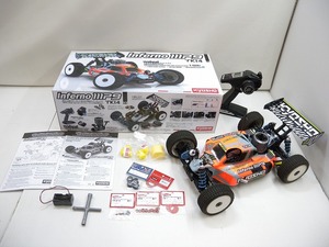 C6065* Kyosho Inferno MP9 TKI4 V2 дамский комплект * немного предварительный детали иметь б/у текущее состояние доставка 