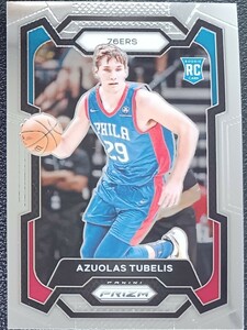 2023-24 Panini Prizm Basketball Azuolas Tubelis RC NBA ルーキー 76ers Sixers 