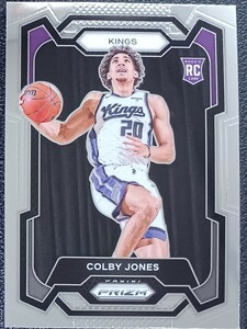 2023-24 Panini Prizm Basketball Colby Jones RC NBA ルーキー Kings