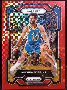 【75枚限定】2023-24 Panini Prizm Basketball Andrew Wiggins NBA Red Power Warriors 