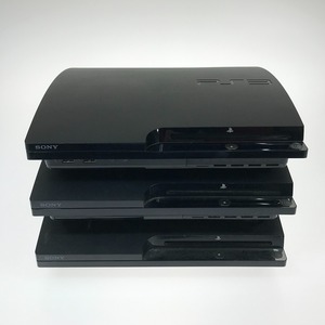 ##【1円スタート】 SONY ソニー PlayStation3 動作未確認 3台セット CECH-2500/CECH-2000A ジャンク 全体的に状態が悪い