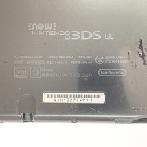 ##【1円スタート】 Nintendo ニンテンドウ New 3DS LL 3台セット ジャンク品 RED-001 ソフト起動確認済み 他動作未確認 全体的に状態が悪い_画像7
