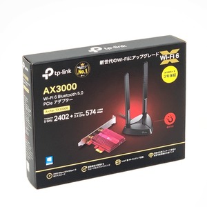 $$ tp-link AX3000 Wi-Fi 6 Bluetooth 5.2 PCIe アダプター 未開封 未使用