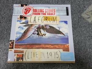 ROLLING STONES FROM THE VAULT L.A. FORUM LIVE IN 1975 DVD+３LP 輸入盤新品未開封　レアなジャストＬＰサイズ版