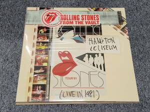 ROLLING STONES FROM THE VAULT HAMPTON COLISEUM LIVE IN 1981 DVD+3LP 美品　レアなジャストＬＰサイズ版