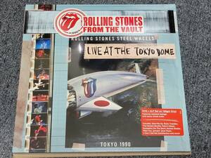ROLLING STONES FROM THE VAULT LIVE AT TOKYO DOME 1990 DVD+4LP 輸入盤新品未開封　レアなジャストＬＰサイズ版
