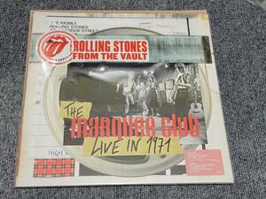 ROLLING STONES FROM THE VAULT THE MARQUEE CLUB LIVE IN 1971 DVD+LP 輸入盤新品未開封　レアなジャストＬＰサイズ版