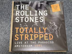 ROLLING STONES TOTALLY STRIPPED LIVE AT THE PARADISO AMSTERDAM1995 2LP レアな海外限定アナログ盤 