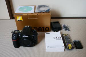 ニコン　D810　ボディ　美品　元箱付き