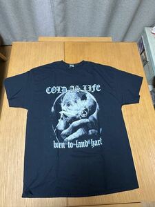 cold as life xl Tシャツ 未使用品 madball nyhc agnostic front ctyc murphys law biohazard sick of it all hatebreed merauder irate