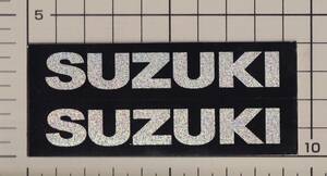 スズキ スパンコール ステッカー ２枚組 SUZUKI sticker Racing 黒 ハヤブサ GSX1300R Hayabusa カタナ 刀 KATANA GSX250R