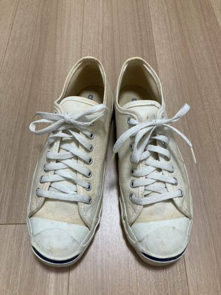 【USA製】CONVERSE JACK PURCELL MADE IN USA US8 JP26㎝ キャンバス ジャックパーセル