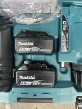 ◎ makita マキタ 18V 充電式タッカ 充電器 バッテリー3個 ケース付き ST312D_画像2