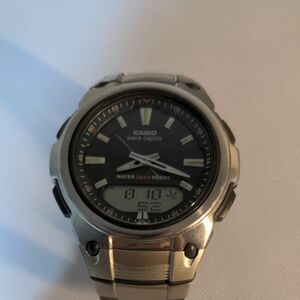 カシオ ウェーブセプター電波腕時計WVA-109HJ(稼働品)