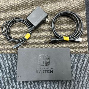 M-1274★60サイズ Nintendo Switch 任天堂 ニンテンドースイッチ ACアダプター HDMIケーブル ドックセット 