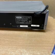 TA-771☆100サイズ☆ TEAC ティアックCDプレーヤー CD-P650 2011年製 MP3対応 通電OK_画像6