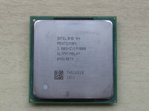 ソケット478 Prescott Pentium 4 3GHz 3.0GHZ/1M/800 1700/30505