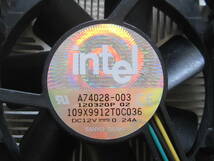 ソケット478　インテル純正　銅芯　CPUクーラー　1899/20512_画像3