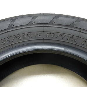 T-2 YH Bluearth-VAN RY55 ★145/80R12 80/78N LT★ 2本 比較的 程度良好 溝あり 約9分山 高年式 2022年式 軽トラック バン 等に是非の画像4